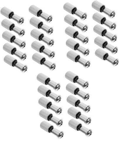 SHINEOFI 3 Set Viti per Macchine da Cucire Macchina da Cucire Piede Indumento Parti della Macchina da Cucito Industriale Piedini A Molla per Macchine da Cucire Metallo 10 Pezzi*3