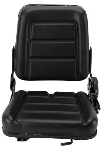 FILFEEL Traktorbyte – Universal PU-lädergrävare med Ergonomisk och Förstärkt för Gaffeltruck med Slirlastare Schaktare Teleskoplastare – Rundade Böjda Hörn – 330 Lbs Kapacitet