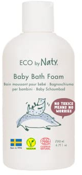 Naty Baby Badeschaum 200 ml Flasche