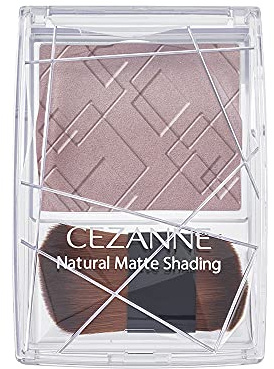 MegiaExist 粉末 ナチュラルマットシェーディング02 クールトーン 2.7ｇ 影色 小顔 グレー モーブブラウン