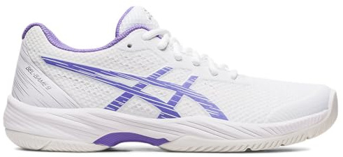 ASICS 1042A211-101 Gel-Game 9 Sneaker Female White/Amethyst UK 3