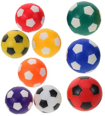 BESPORTBLE 9 Stücke Tischfußball Tischfußball Ersatz Tischspiel Schreibtisch Fußball Elegantes Design