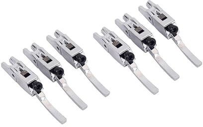 6 piezas puente de guitarra pinzas de trémolo puente bloqueado con llave inglesa accesorios para guitarra eléctrica sistemas de trémolo accesorios