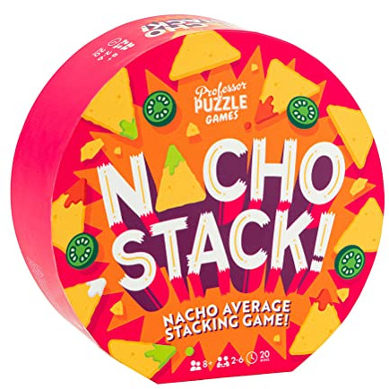 Professor Puzzle USA, Inc. Nacho Stack! Stacking Game | 2-6 Players