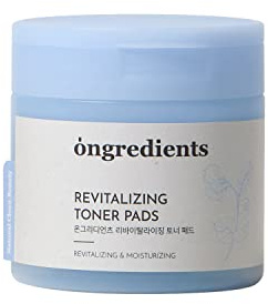 ongredients Revitalizing Toner Pad