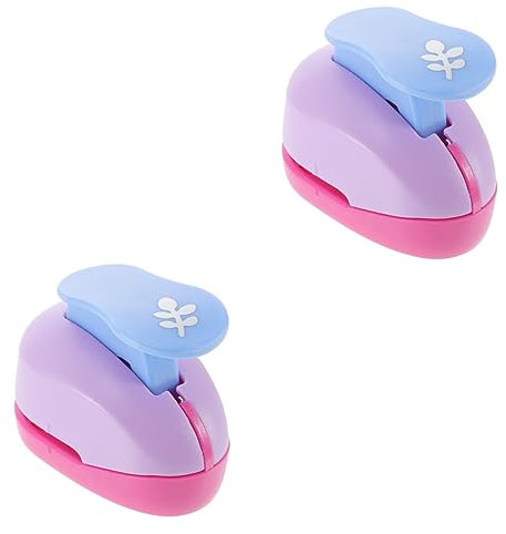 EXCEART 2st Prägegerät Bastelbedarf & Materialien Handwerkskunst Punsch Dekoratives Flößen Papierstanzer Zum Basteln Blumenlocher Kindergärtnerin Stahlsiegel Kinderpapier Büro Puzzle