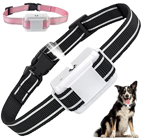 Collier Anti Aboiement Chien, Auto Colliers Spray Anti Aboiement Chiens avec 3 Niveaux Sensibilité et Pulvérisation Réglables, Collier Citronnelle Chien avec 2 Sangles pour Petits Grands Chiens