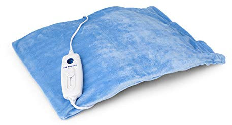 Orbegozo AH 3160 - Almohadilla eléctrica, tamaño XXL, 6 niveles de potencia, tejido de microfibras, apagado automático tras 90 minutos, potencia 100 W, Negro
