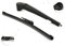Heckwischerarm Heckscheibenwischer Heckwischer Heck Scheibenwischer Wischer Scheibenwischerarm Wischerblatt Wischerarm Hinten Kompatibel mit Mercedes