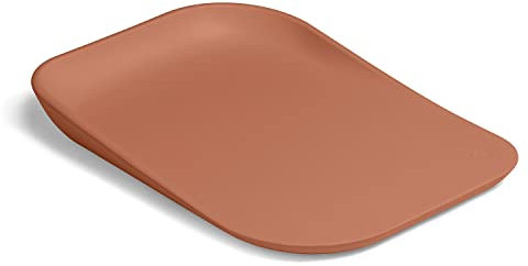 hauck Baby Wickelauflage Change N Clean, Keil Wickeltischunterlage 50 x70 cm, Wickelmatte Schadstofffrei, Abwaschbar, Hygienisch, Wickelmulde bis 25 kg, Pflegeleicht (Cork)