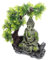 CORHAD Steinstatue Ornament Buddha Skulptur Aquarium Harz Buddha Harz Verzierung Für Aquarium Aquarium Zen Statue Aquarium Harz Sitzender Buddha Dekorativer Buddha