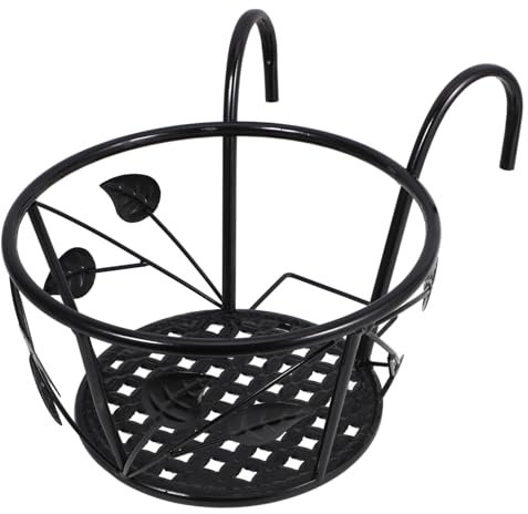 ANDRESLAD Hängender Geländer-pflanzer Für Draußen Blumenkorb Hängender Pflanzenkorb Pflanzgefäß Für Garten Für Balkon