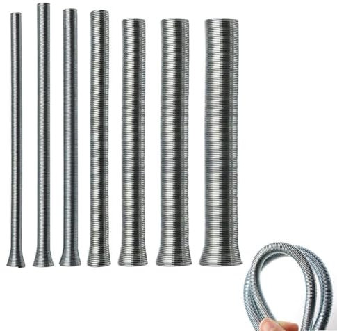 Piegatrice per tubi a molla 13 7 pollici per piegare tubi in rame, alluminio e acciaio a parete sottile (16 mm)