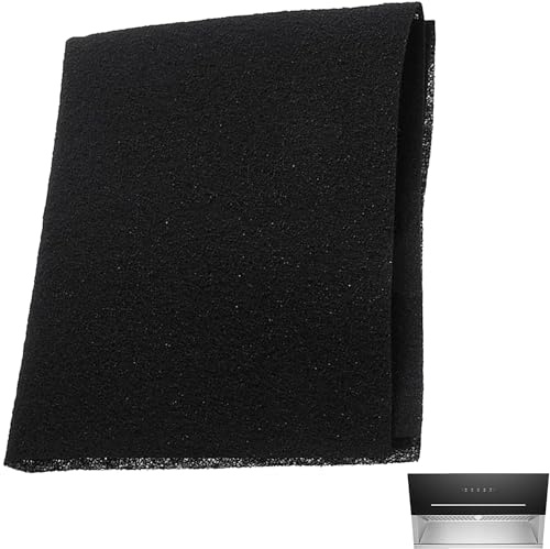 Universal Cooker Hood Filter 57x47cm – Cut-to-Size Activated Carbon Sheet for Extractor Fans – Grease & Odour Absorbing Charcoal Replacement – Flame-Resistant Kitchen Vent Accessory (1 Piece)