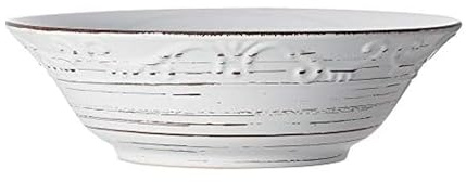 Pfaltzgraff Trellis Serve Bowl, 9, White