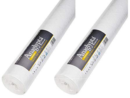 2 x Wood Chip Wallpaper