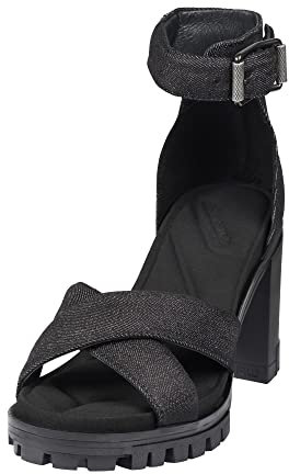 G-star Raw Damen Kylin-DNM-W Sandal, Black, 39 EU