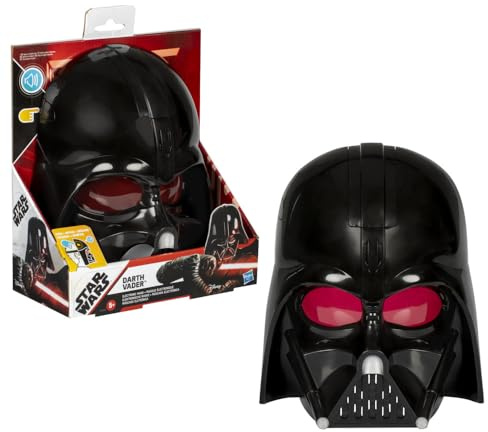 STAR WARS Darth Vader Electronic Mask with Phrases & Sound Effects, Costume for Kids, Toys for 5 Year Old Boys and Girls (Amazon Exclusive)