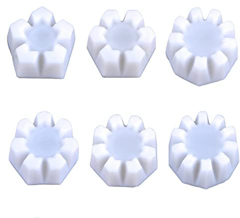 Facynde 6 Blumengießbecher,farbschleuder Blumengießbecher,Blumensiebe Werkzeuge Flüssigkeit Malzubehör Reverse Flower Dip Fluid Painting Supplies