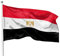 PHENO FLAGS Ägypten Flagge 90x150cm - wetterbeständige Fahne mit Messingösen, 100% Polyester, robuste Doppelnaht & in lebendigen Farben - ideal für Flaggen-Liebhaber