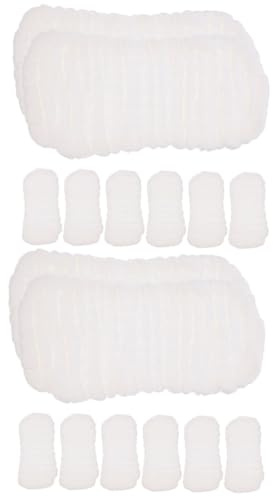Abaodam 16pezzi Fodere Per Pannolini Riutilizzabili Inserti Per Pannolini Lavabili Per Fodera Morbida e Traspirante Per Comfort e Protezione Strati Per Stoffa