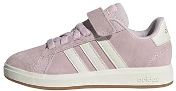 adidas Unisex - Bambini e Ragazzi Grand Court 00s Shoes Children, Clear Pink/off White/Gum, 28 EU