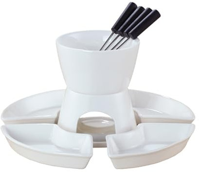 lesulety Taza de Chocolate Fondue con Chocolate Taza de Chocolate derretido Chocolate Fondue Set Taza de Chocolate con Fondue Taza de Chocolate Mini Fondue Set,B