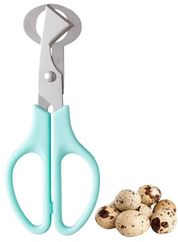 Tijeras Huevos De Codorniz – Cortador Huevos De Codorniz & Herramienta Pelar Acero Inoxidable | Abre Cáscara Para Cocina Hogar | Utensilio Especializado Para Corte, Decoración Ensaladas & Snacks Salud