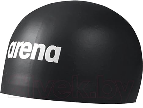 ARENA 3D Soft Gorro de natación, Unisex Adulto, Black, M