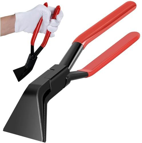 Abbdbd Hand Seamers Sheet Carbon Steel Metal Bending Pliers 45° Metal Bending Tool for Bending and Flattening Sheet Metal