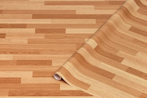 d-c-fix Vinyl wrap Modern Butcherblock Wood Effect 67,5 cm x 2 m - Sticky Back Plastic roll for Furniture, Kitchen & cupboards - Contact Paper Sticker self Adhesive Film