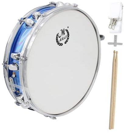 FytStycale Caisse Claire de 14 Pouces pour Enfants, Batterie éducative, Percussions de Marche, Outil Pédagogique pour Les élèves et Les Enfants
