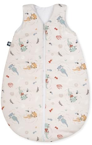 Julius Zöllner Baby Sommerschlafsack aus 100Prozent Jersey Baumwolle, Größe 74 , Standard 100 by OEKO-TEX, Little Otti