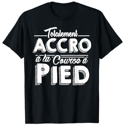 Tee Shirt Course Femme Coureuse Accro à la Course à Pied T-Shirt