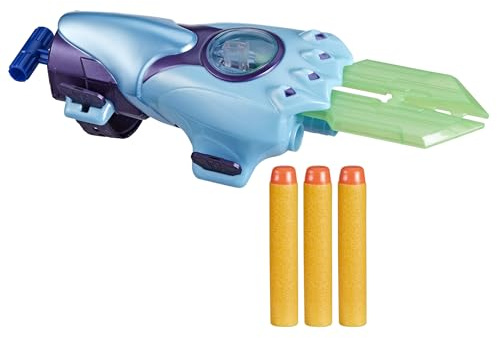 Transformers EarthSpark, Jouet Blaster de Combat Cyber-Sleeve, Lanceur de Fléchettes Nerf et Cyber-Épée Rétractable, Sangles Adaptables, Jouet pour Enfants, Jouet dès 6 Ans