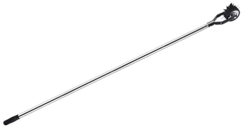 Sosoport Tondeuse À Gazon Manuelle À Roues Manche Extensible De 1 2 M Coupe-Bordure en Métal Pratique