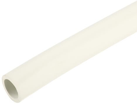 QUARKZMAN Tube d'Isolation de Tuyaux 90cm, Conduits Isolants ID 25mm OD 33.5mm, Tuyau en Mousse Extérieur Conservation Chaleur pour Support Poignée Chauffage Tube Climatisation, Blanc