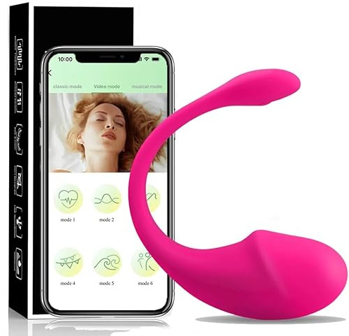 𝖮è𝗎f Vîbrant Femme Connecté Telephone Víbrømạsséụrs Feminin à Distance Víbrømạsséụr, Femme Clìtøridîén Puissant Telecommande Sëx Tôýs Sèxtôyse Pláîsir Clìtøridîénne Silencieux 10 Moes USB