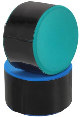 Milisten 2 Craies De Billard en Poudre Chocolatée Accessoires De Craie pour Queue De Billard Craie Ronde pour Queue De Poudre De pour De Accessoires De