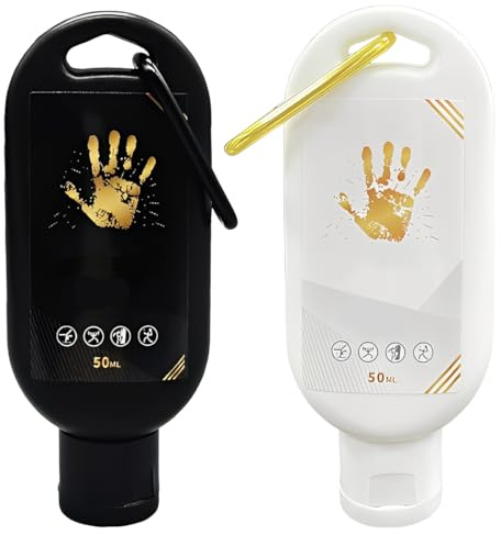 VRYNDH 50ml+50ml Magnesie Liquide, Liquid Chalk, pour la Gymnastique,magnésie Escalade, Haltérophilie, Cross Training, Pole Dance et Le Fitness