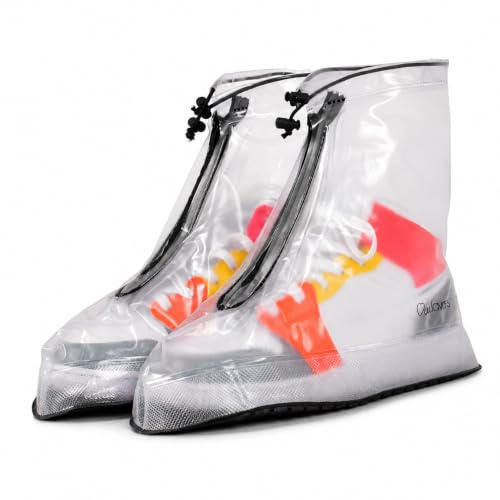 MudSavers Overshoes Trainer Rain Protectors Waterproof Shoe Protection Equestrian Horse Riding Festival Walking Cycling UK Mens Womens Water Slip Resistant Reusable