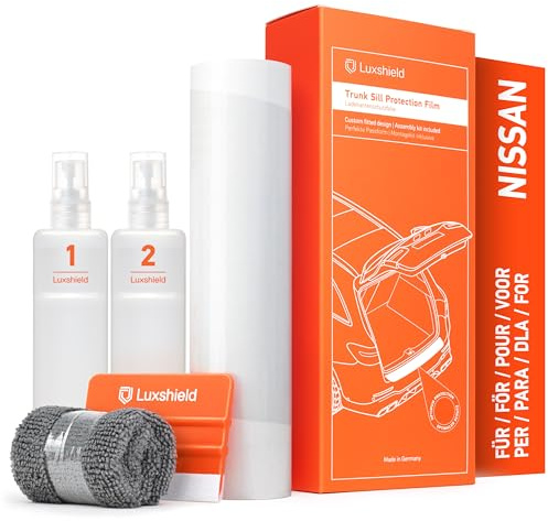 Luxshield Pellicola Protettiva per Bordo di Carico per Nissan Juke 2 (II) I 2019-2026 - Protezione Paraurti, antigraffio, per vernice - Trasparente
