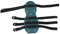 SEAFRONT Heavy Duty Spiked Lawn Aerator Sandals Grass Aeration Shoes with Buckle for Effective Aerating and Garden Care (4 straps)