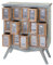 Mendler Apotheker-Schrank HWC-A43, Kommode, Tanne Holz massiv Vintage Shabby-Look 94x73x32cm