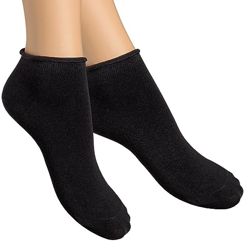 alber’s SENSITIVE MINI - 5 Paia Calzini Comfort Donna, Nero | 39-41