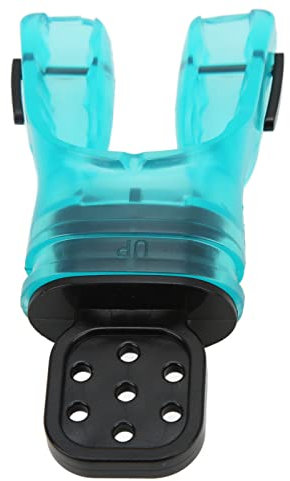 Tauchschnorchel Mundstück Thermoplastisches Mundstück Tauchschnorchel Zweite Stufe Atemregler Mundstück(Berggrün)