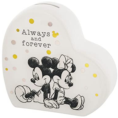 Enchanting Disney Collection Mickey & Minnie Money Bank