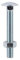 M6 M8 M10 M12 Cup Square Carriage Bolts Coach Screw WITH Hex Full Nut 20-260mm (Pack of 5,10, 20, 50,100) (5, M6x60)