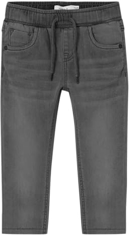 Name IT Jungen Nmmryan SWE 2472-th Noos Slim-fit-Jeans, Medium Grey Denim, 98 EU