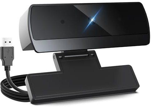 XOCLON 1080p Webcam for PC Laptop Desktop Computer, USB Webcam with Microphone, Streaming Camera, Plug & Play, for Meeting/Online Video Calls